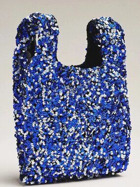 Anthropologie Paillette Sequin Bag